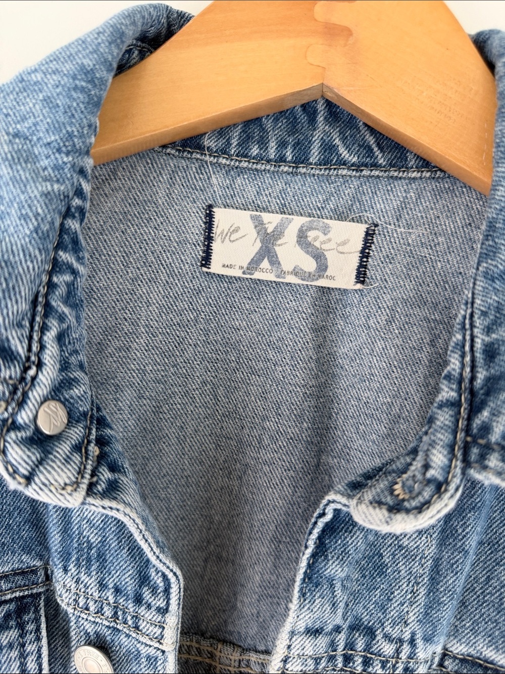 We The Free Light Blue Short-Sleeve Denim Jumpsuit - Picture 4 of 12